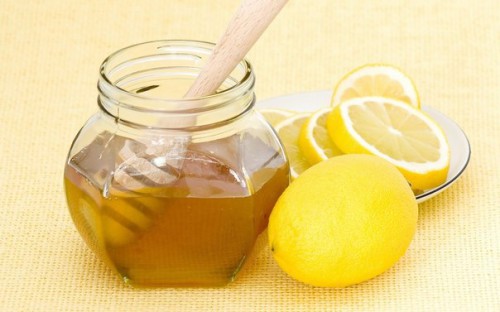 фото мед и лимон